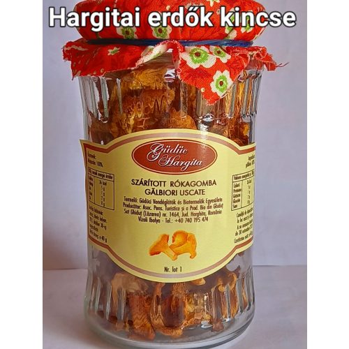 Hargitai szárított erdei rókagomba - extra 40 g-os kiszerelésben 