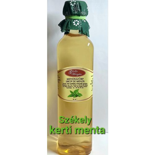 Kézműves székely szörp -   Kerti Menta 500 ml