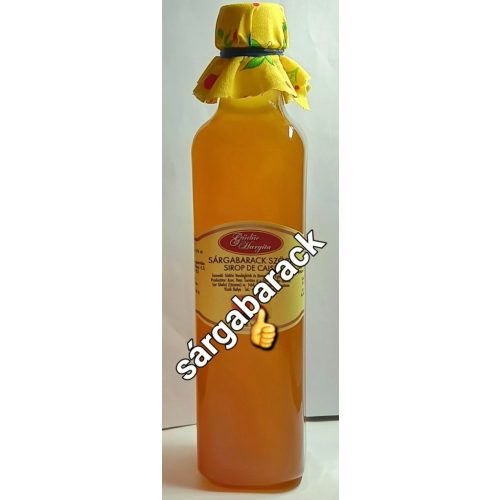 Kézműves székely szörp - Sárgabarack 500 ml