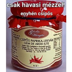   Mézes hargitai  csípős paprika "lekvár" (krém) 200 ml