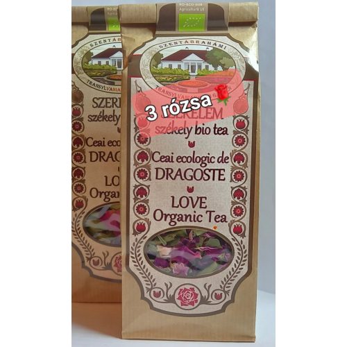 Bio Székely  3 RÓZSA Tea   (Szerelemtea) 20 gr