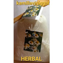   Parajdi fürdősó, zsákos PRÉMIUM HERBAL - 600 g - Kamillavirágos